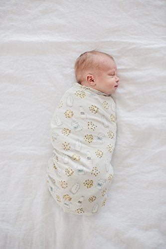 Copper Pearl Large Premium Knit Baby Swaddle Receiving Blanket Chip - Image 5