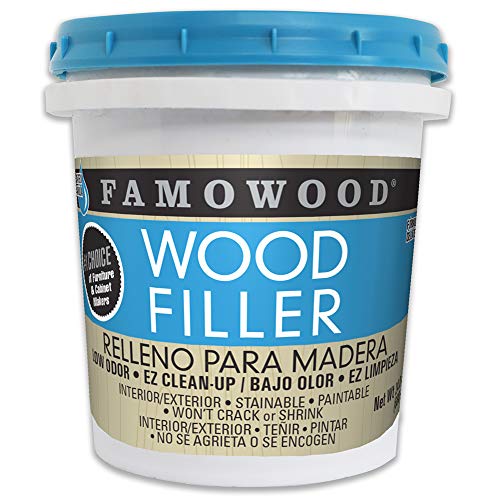 FamoWood فاموود 40022126 معجون خشب لاتكس - باينت، طبيعي، 24 أونصة - Image 1