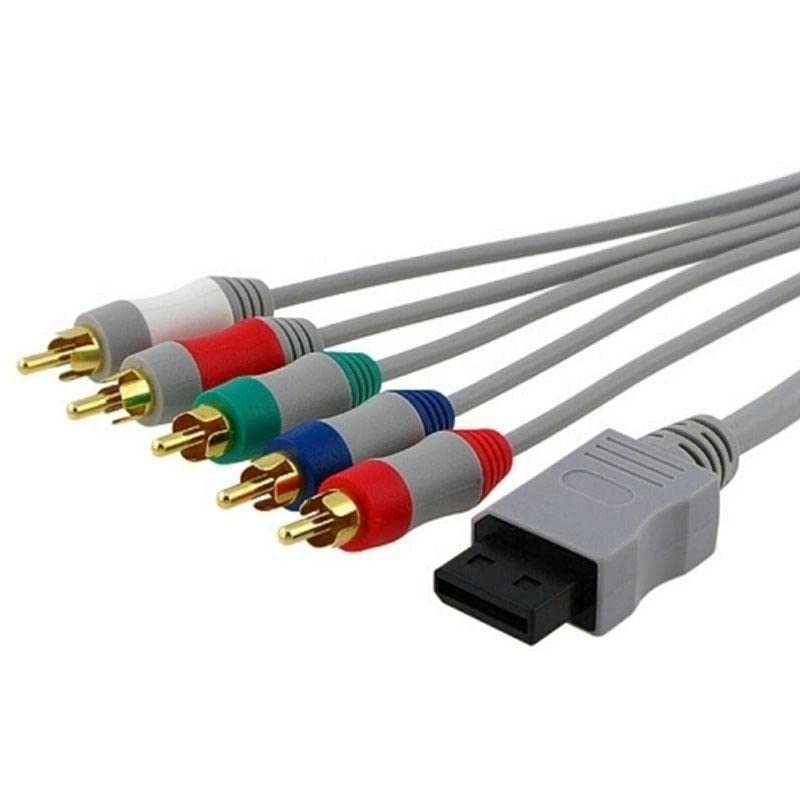 Fosmon Component HD AV Cable to HDTV-EDTV (High Definition 480p) Compatible with Nintendo Wii and Wii U - Image 2