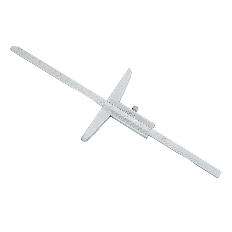 Aluminum Alloy Vernier Caliper 0 200mm Clear Scale Inside Outside Step Depth Measuring Tool - Image 1