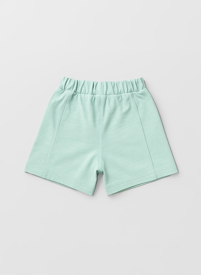 LC WAIKIKI Baby Boys' Plain T-Shirt and Shorts 2 Pack Summer Set - Image 3