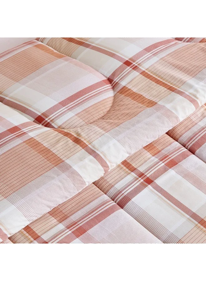 Home Box Madison Hazel 3-Piece Cotton Printed Twin Comforter Set 220 x 160 cm