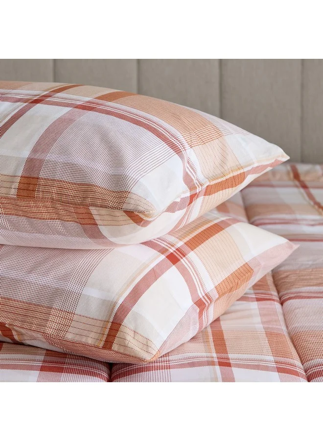 Home Box Madison Hazel 3-Piece Cotton Printed Twin Comforter Set 220 x 160 cm