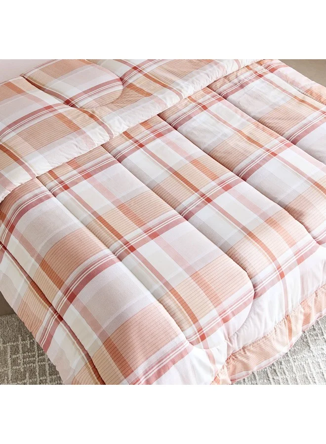 Home Box Madison Hazel 3-Piece Cotton Printed Twin Comforter Set 220 x 160 cm