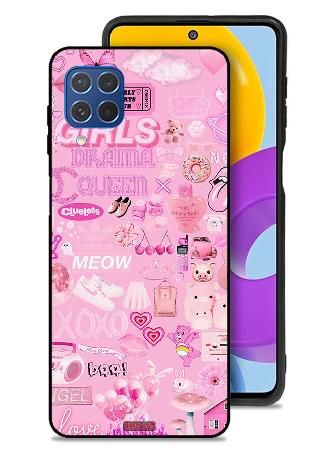 Tolwak Samsung Galaxy F62 Protective Case Cover Girls Drama Queen - Image 1