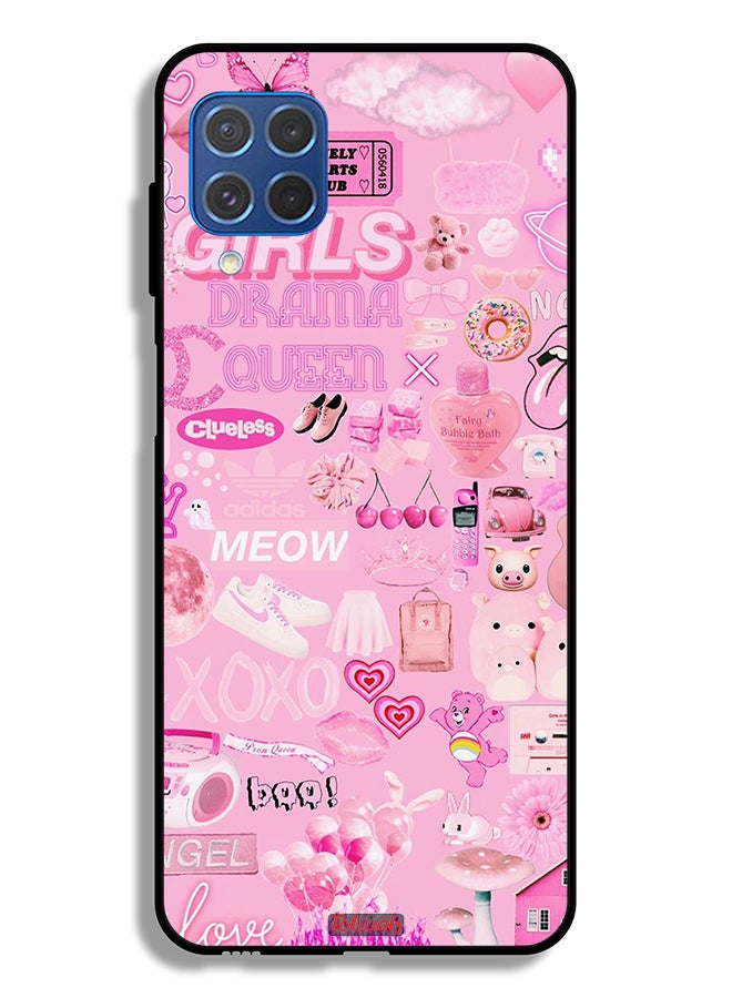 Tolwak Samsung Galaxy F62 Protective Case Cover Girls Drama Queen - Image 2