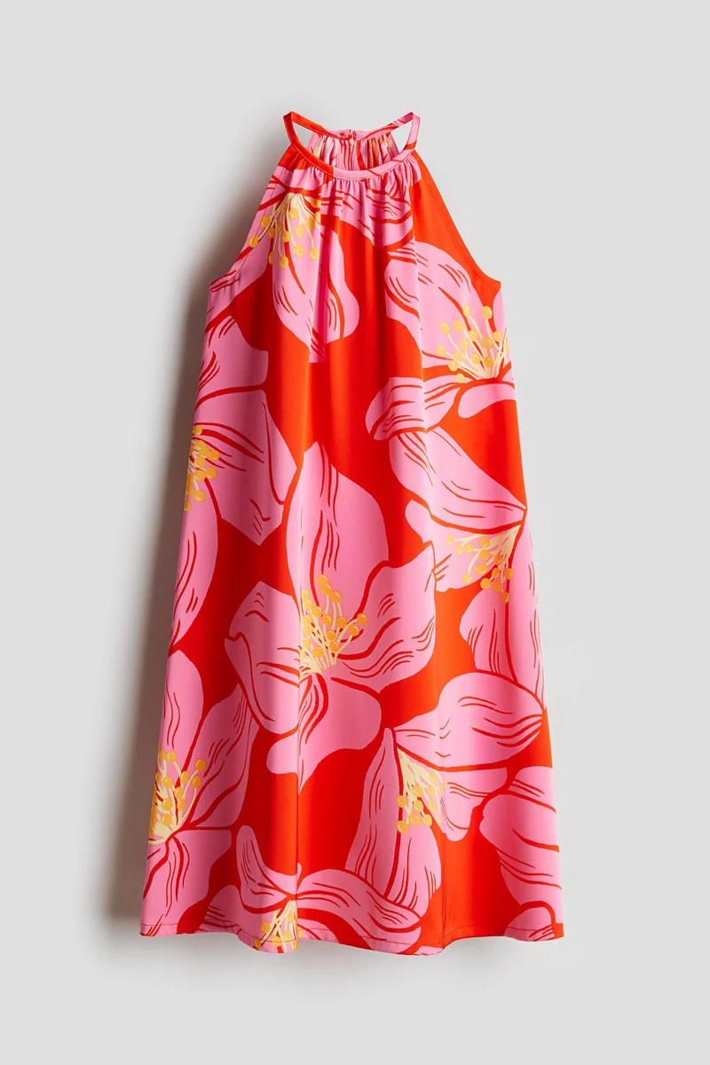 اتش اند ام Floral Halter Dress