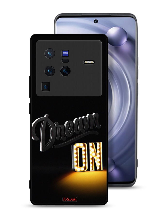 Tolwak Vivo X80 Pro Protective Case Cover Dream On - Image 1
