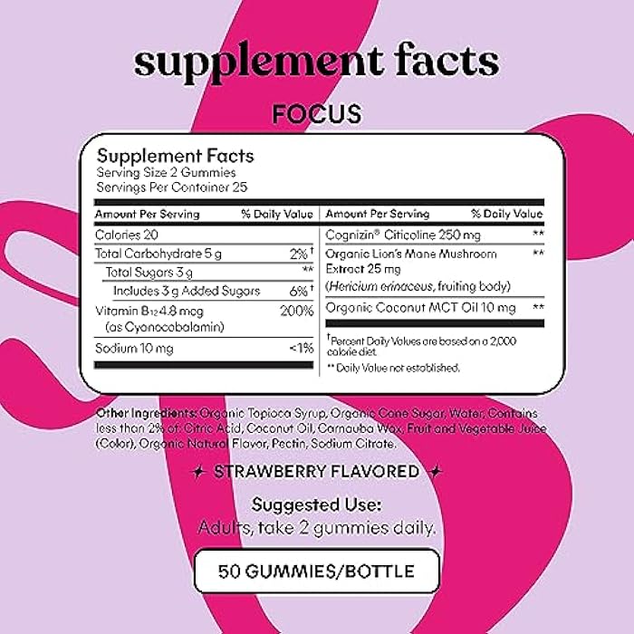 Lemme حزمة ماتشا والتركيز | حلوى الطاقة السوبر فود | B12، شاي أخضر + CoQ10 | كوجنيزين سيتكولين | التركيز وصحة الدماغ | خالية من الغلوتين | مجموعة متنوعة من 2 - Image 5