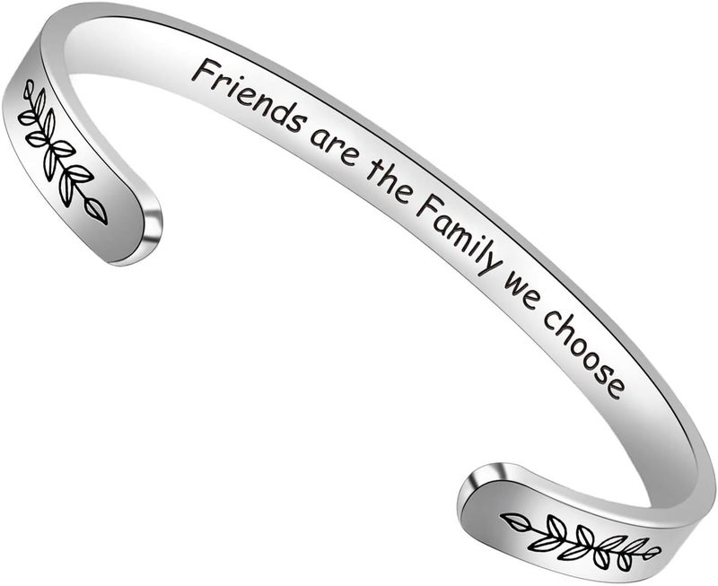 Btysun Bracelets for Women Mothers Day Bracelet Gifts from Daughter Inspirational Gifts for Women Graduation Gifts for Her Motivational Birthday Cuff Bangle Friendship Personalized Mantra Jewelry… - Image 1