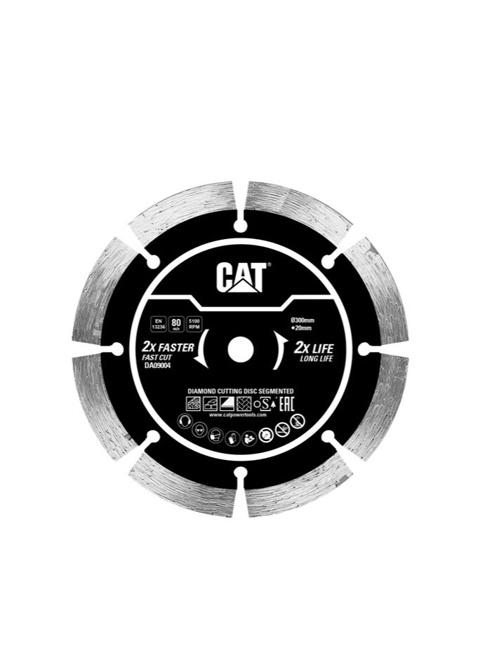 كاتربلر CAT DA09004 شفرة قطع الماس – مجزأة 300 مم (12 بوصة) 