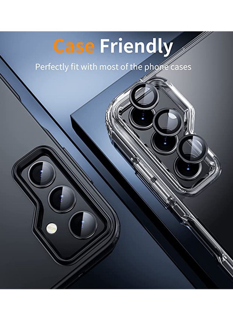 Generic Samsung Galaxy A14/Galaxy A34 Camera Lens Protector Case Cover [Drop Protection] Anti-Scratch 9H Tempered Glass Screen Protector Case Friendly Camera Cover Accessories  - Image 5