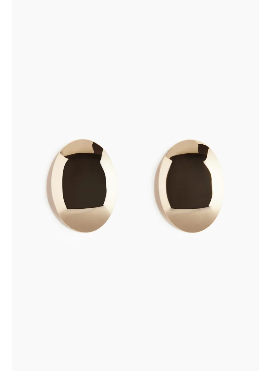 اتش اند ام Curved Earrings