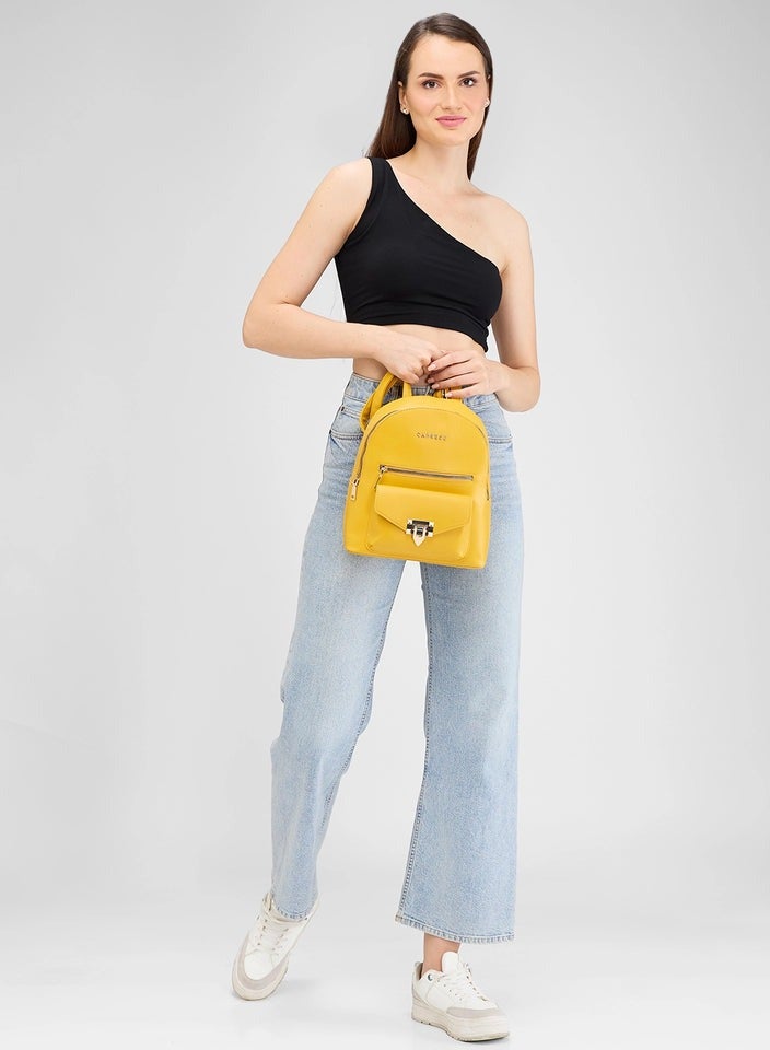 CAPRESE CAPRESE-RABINA FASHION BACKPACK MEDIUM YELLOW - Image 3