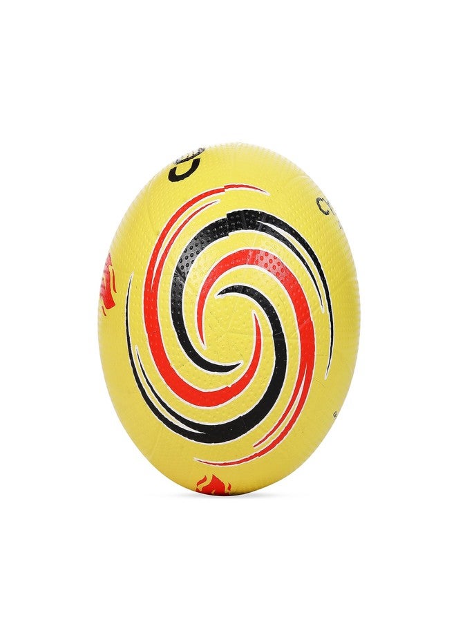 Cosco Cyclone Rubber Volleyball (Multicolour, Size 4) - Image 4