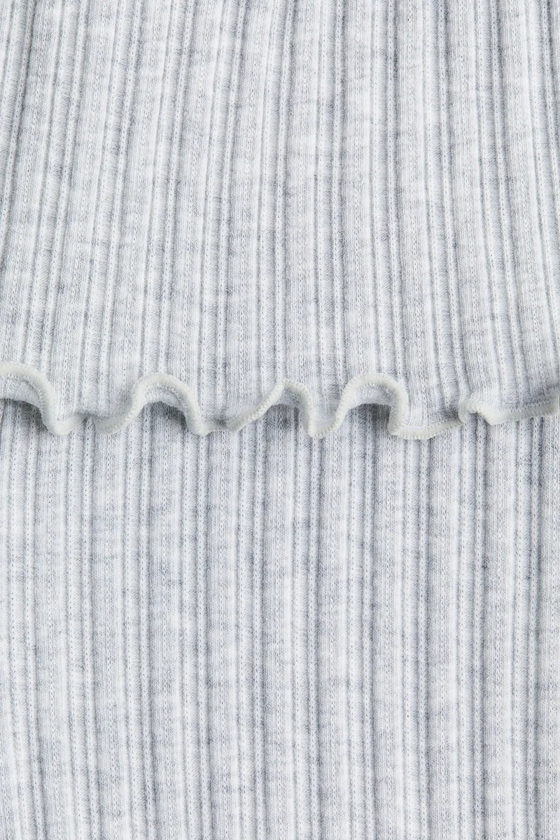 H&M Flared jersey trousers