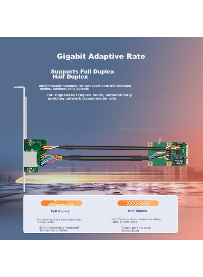 Eb-link Mini Pcie Gigabit Single-port Desktop Mini Wired Network Card Server Embedded Industrial Computer - Image 5