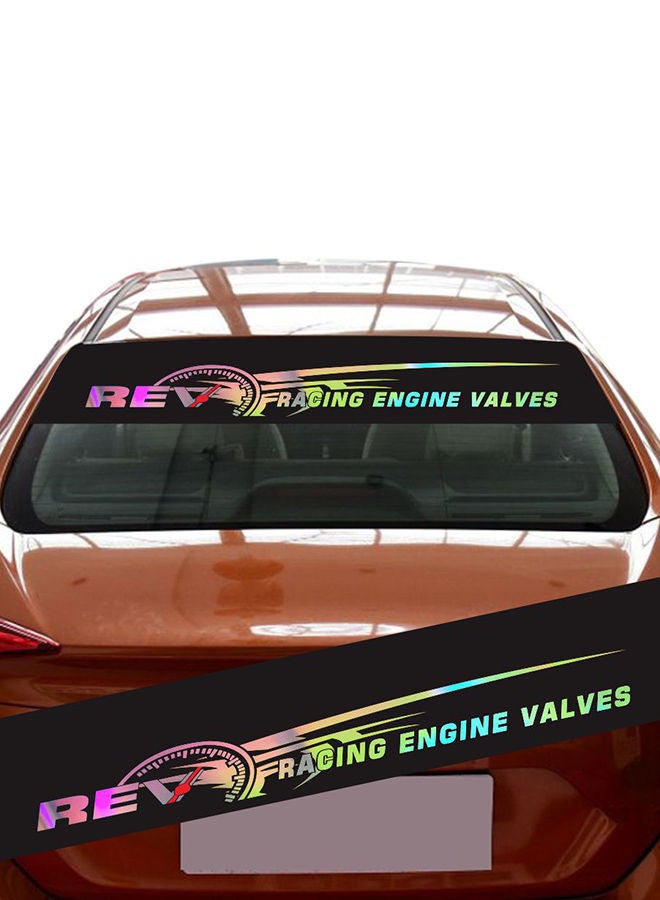 NIBEMINENT Front Rear Windshield Car Stickers - Image 3