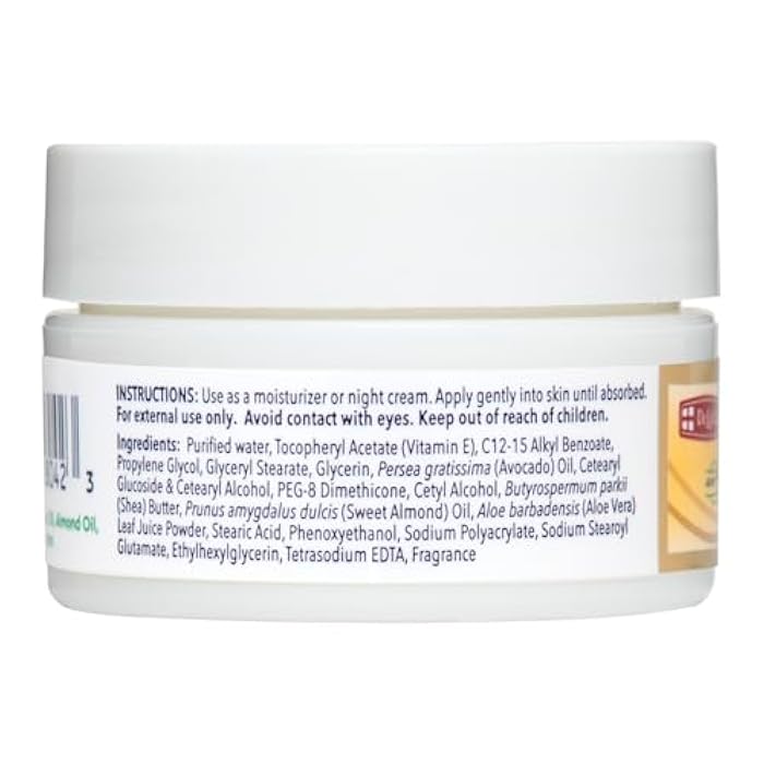 De La Cruz Vitamin E Cream Moisturizer for Face and Neck - Moisturizing Skin Care for All Skin Types - Made in USA, 0.42 oz Trial Size - Image 2