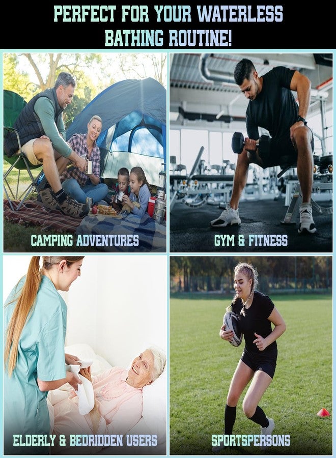 Filtra® XL Body Wipes | Extra Large & Thick Full Body Wipes | Pack of 10 Single Sachets Wipes | Shower in a Sachet | Suited for Gym | Fitness | Sports | Athletes | Cricket | Soccer | Runners | Racket Sports | Travel | Commuter | Trekking | Camping | Festivals | Road Trips - Travel Pack of 10 Single Sachets - 10 count (Pack of 3) - Image 5