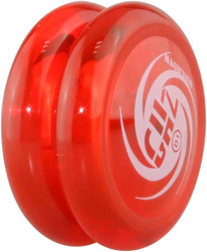 klarako Responsive Pro Level Ball Bearing Yoyo, for Kids Adults String Trick and Looping Play, Indoor Outdoor Fun Playing  Red, as described - Image 1