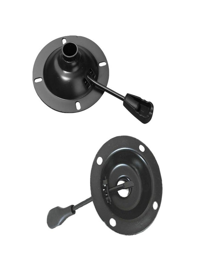 UtySty Office Chair Tilt Control Replacement Heavy Duty Swivel Seat Mechanism Base 5.5'' Mount Plate UP/Down Lift Lever Handle for Ergonomic Gaming Computer Chairs Bar Stool Repair Accessories - Image 3