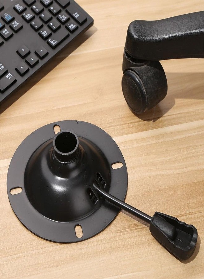 UtySty Office Chair Tilt Control Replacement Heavy Duty Swivel Seat Mechanism Base 5.5'' Mount Plate UP/Down Lift Lever Handle for Ergonomic Gaming Computer Chairs Bar Stool Repair Accessories - Image 5