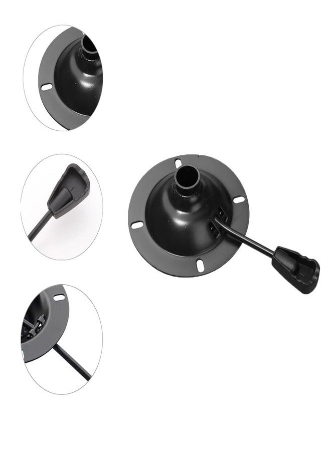 UtySty Office Chair Tilt Control Replacement Heavy Duty Swivel Seat Mechanism Base 5.5'' Mount Plate UP/Down Lift Lever Handle for Ergonomic Gaming Computer Chairs Bar Stool Repair Accessories - Image 4