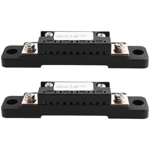 OTOTEC 2 قطع 75mV FL-2C 30A شنت 0.5% مقاومة قياس تيار شنت أمبير مقاومة شنت مقياس لوحة مقياس تيار لاختبار الأمبير الرقمي - Image 1
