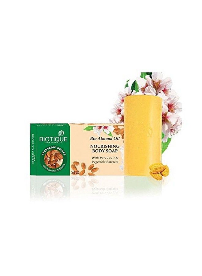 Biotique Bio Almond Oil Nourishing Body Soap 150G (Pack Of 3) - Image 3