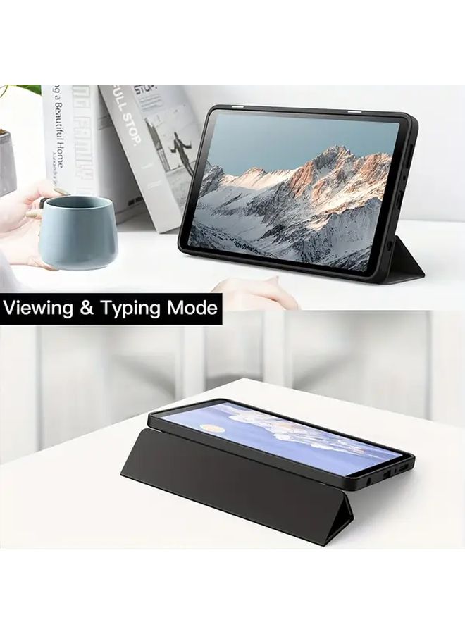 حالة الجهاز اللوحي YT Blue مقاس 10.4 بوصة قابلة للطي مع غطاء واقي وثلاثية القاعدة - Image 3