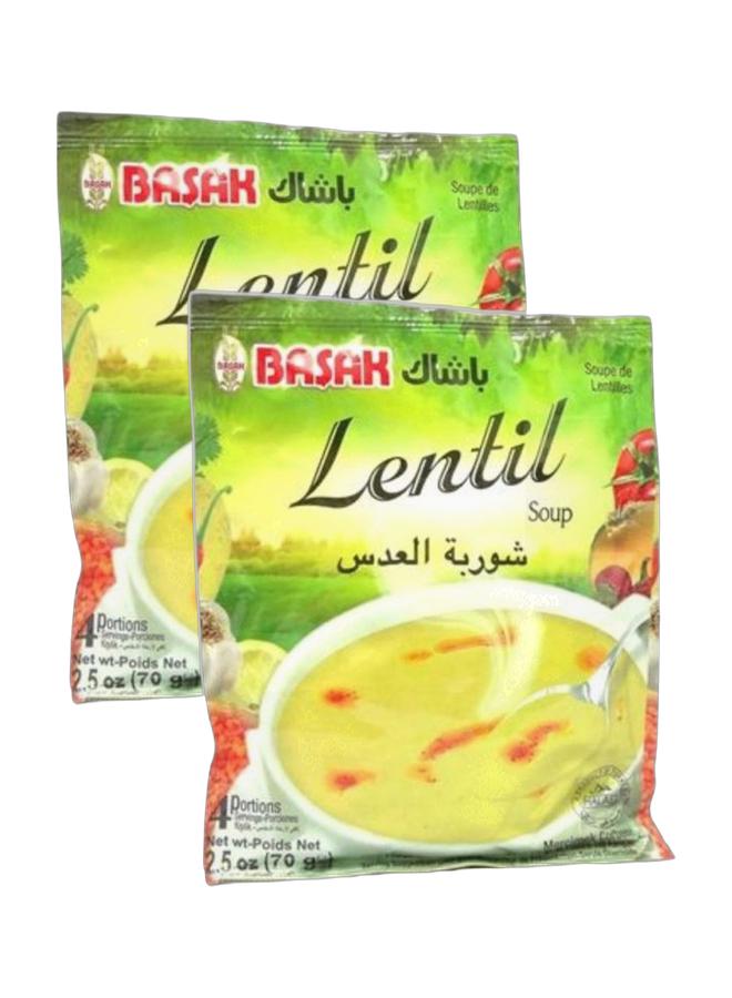 Basak Mercimek Lentil Soup 70grams (Pack of 2) - Image 1