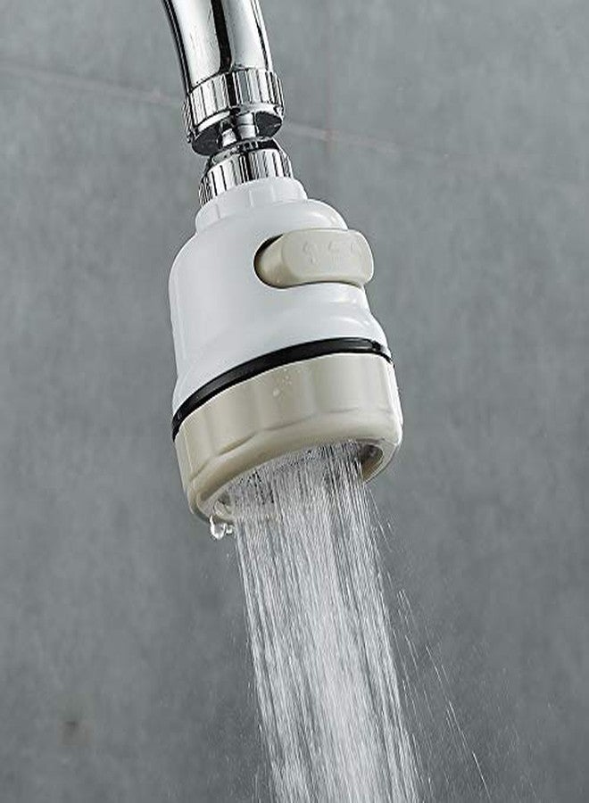 MobFest® 360 Degree Rotating Movable Adjustable Faucet, Sink Aerator, Nozzle Filter Adapter, Water-saving, Splash-proof, Pressurized Shower Faucet Extender With 3 Modes - Image 1