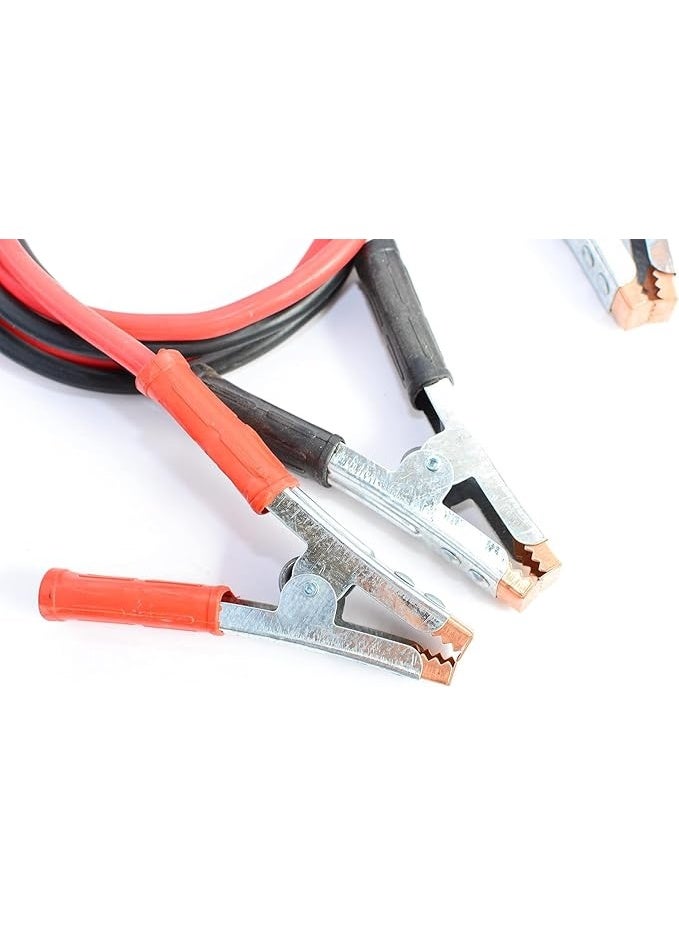 Essential Car Emergency & Safety Kit - 300A Battery Jumper Cables, Heavy-Duty Towing Rope, and Reflective Belt Set - Professional Roadside Rescue Tools. - Image 4