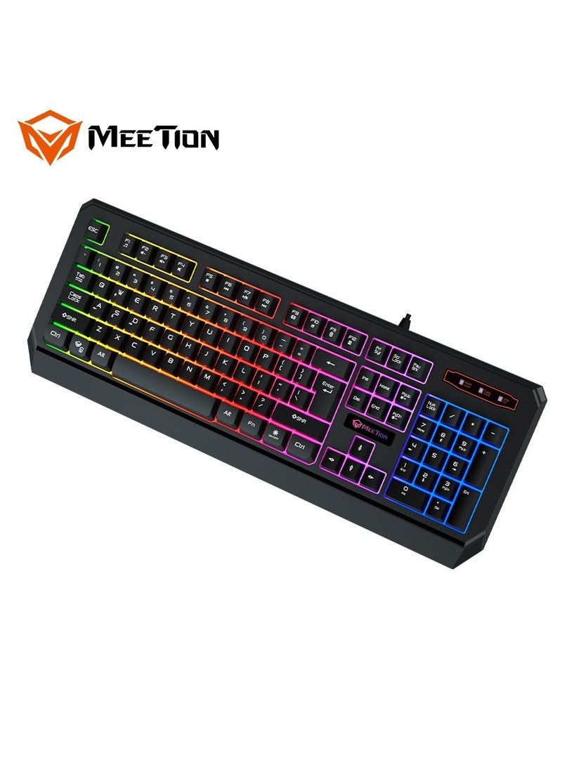 Meetion Meetion K9320 Waterproof Backlit RGB Gaming Keyboard  with 19 Anti-Ghosting Keys Best For Office and Gaming Use  - Image 3