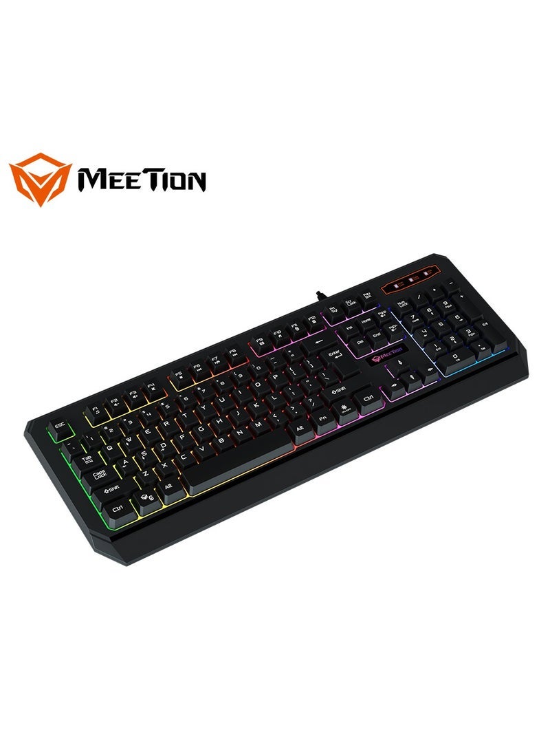 Meetion Meetion K9320 Waterproof Backlit RGB Gaming Keyboard  with 19 Anti-Ghosting Keys Best For Office and Gaming Use  - Image 4