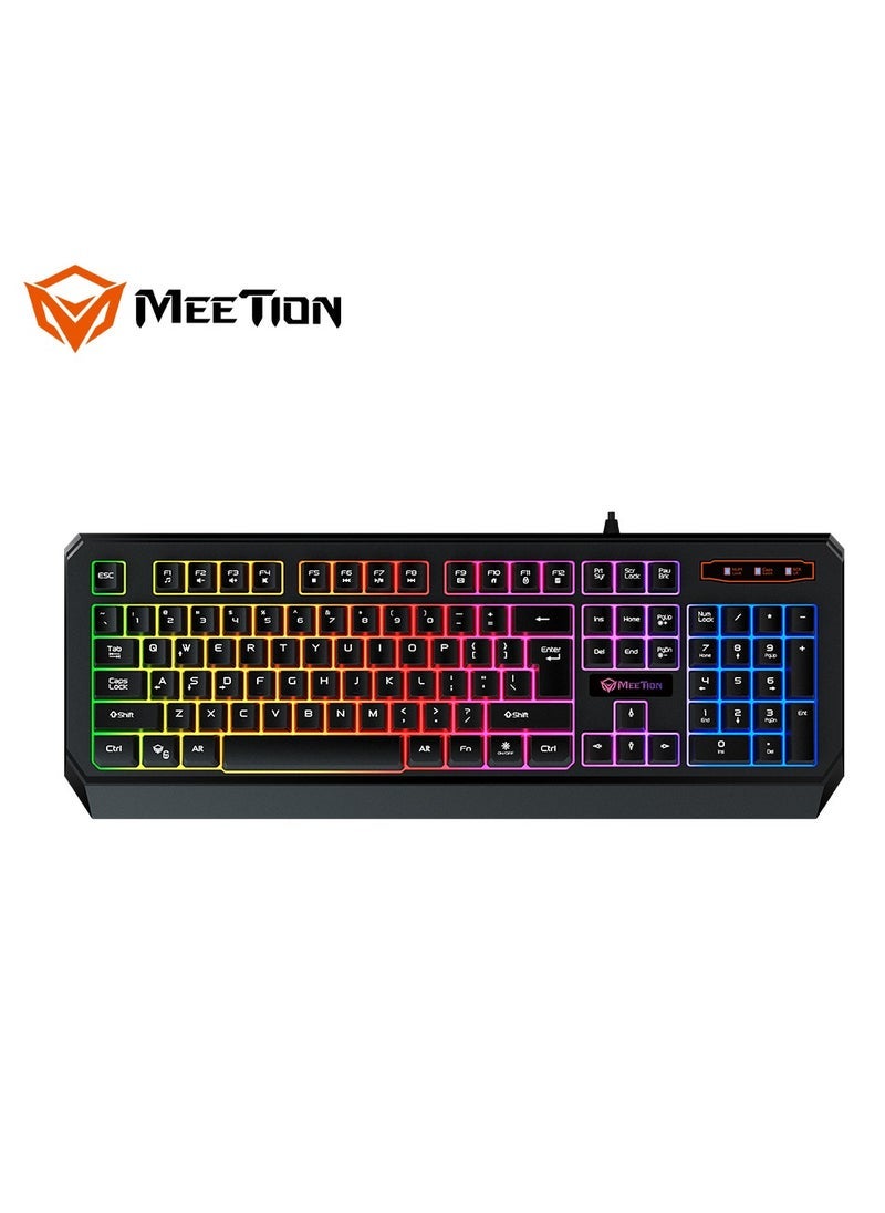 Meetion Meetion K9320 Waterproof Backlit RGB Gaming Keyboard  with 19 Anti-Ghosting Keys Best For Office and Gaming Use  - Image 2