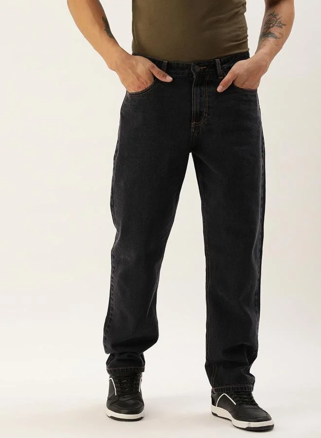 Styli Men Mid-Rise Straight Fit Jeans By Bene Kleed
