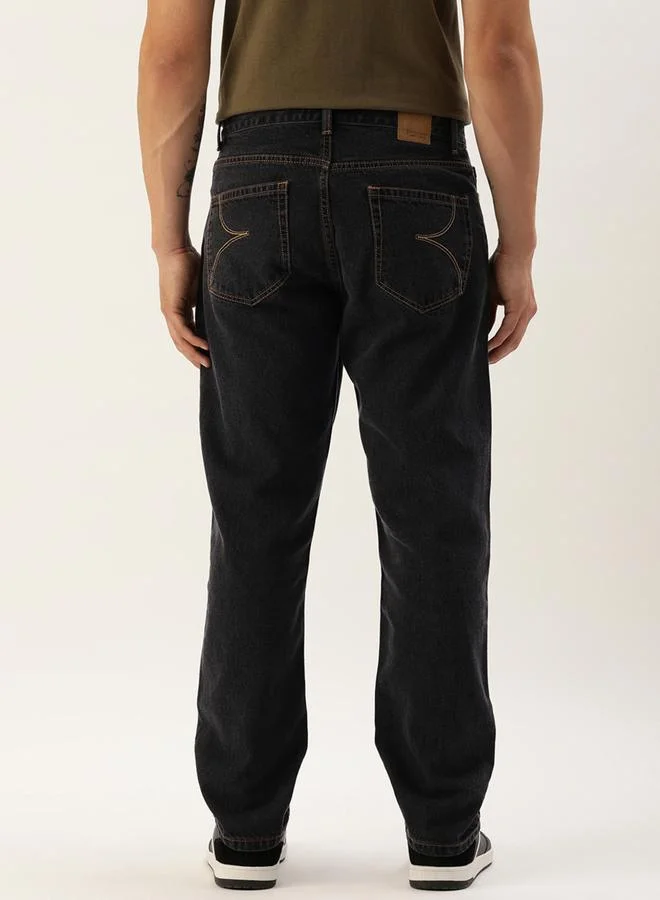 Styli Men Mid-Rise Straight Fit Jeans By Bene Kleed