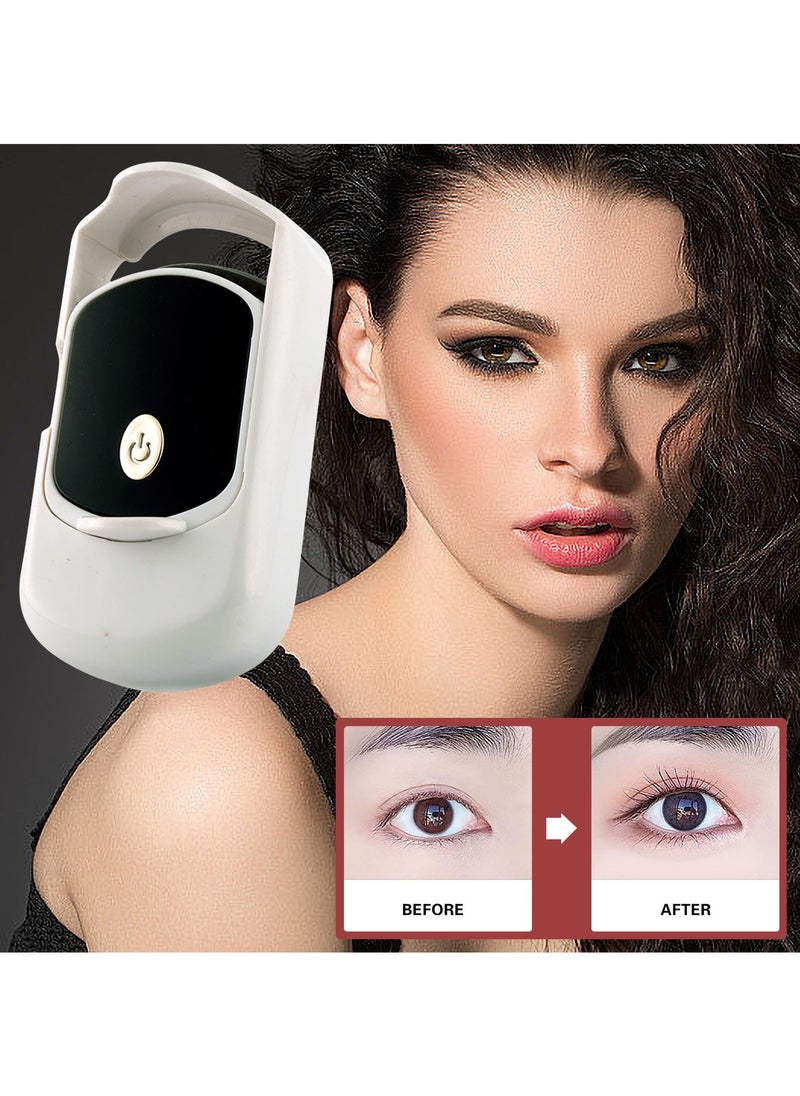 SOLARAE Electric Portable Mini Electric Eyelash Curler Dormitory Heated Rechargeable Temperature Controlled Eyelash Curler  - Image 2