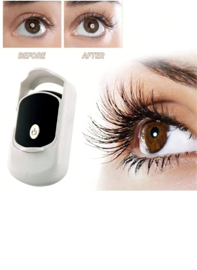 SOLARAE Electric Portable Mini Electric Eyelash Curler Dormitory Heated Rechargeable Temperature Controlled Eyelash Curler  - Image 3