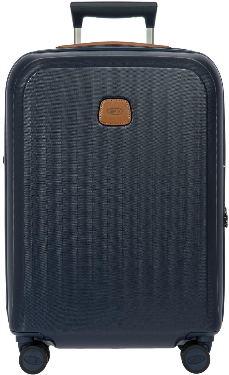 Bric's Brics Taormina UltraLight CarryOn Spinner Airline Approved Expandable Hard Shell Suitcase with TSA Lock AntiTamper Zippers BuiltIn USB Port 21 Inch Blue - Image 2