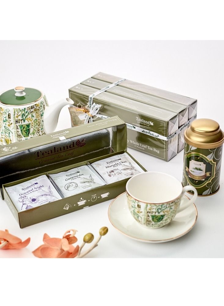 Tealand Pyramid Rooi Booster Special Strong Malty Loose Leaf Breakfast Invigorating Aroma 15pcs  - Image 3