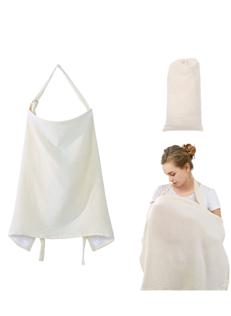 Adando Adando Multifunctional Nursing Cover – Breastfeeding towel - Breastfeeding Scarf - Privacy Shawl & Nursing Cloth Outdoor, Nursing Protective Cover Design for On-the-Go Moms - Image 1