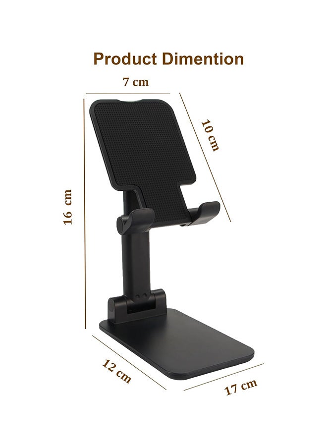 Home Pro Home Pro Foldable Phone IPAD Holder Fully Adjustable Foldable iPad Stand for Desk Universal Phone Holder for Car, Vent Car Phone Holder  - Image 2