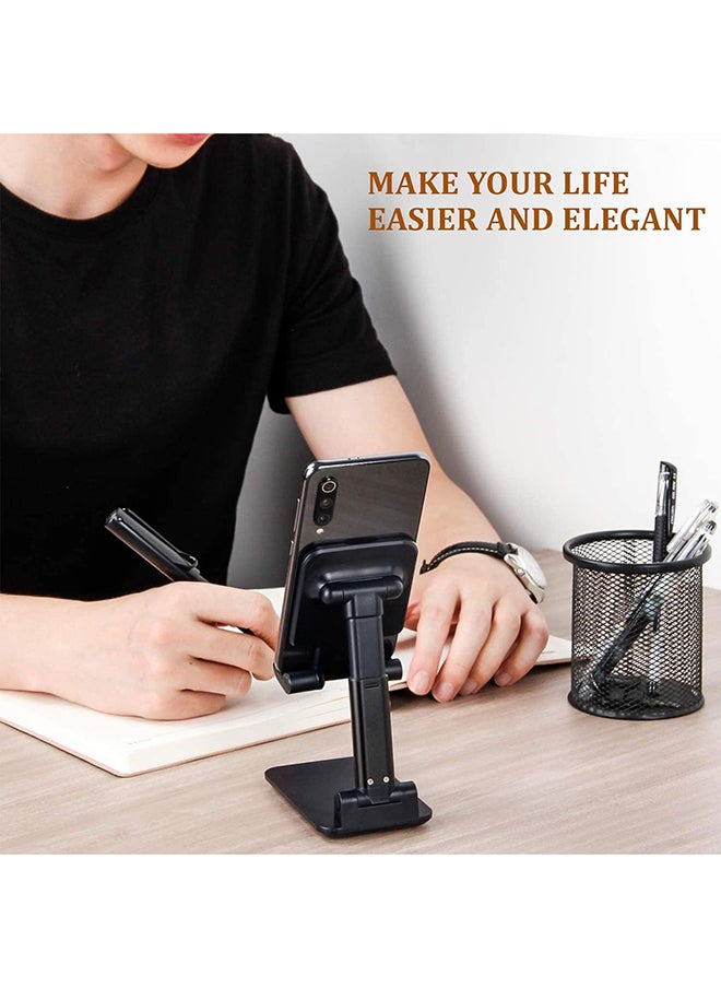 Home Pro Home Pro Foldable Phone IPAD Holder Fully Adjustable Foldable iPad Stand for Desk Universal Phone Holder for Car, Vent Car Phone Holder  - Image 4