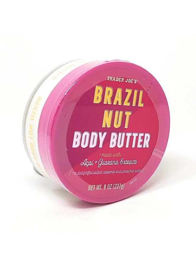 TJ's Trader Joe's Brazil Nut Body Butter Made With Acai and Guarana Extracts Net Wt. 8 Oz (227g) - Pack of 1 - Image 1
