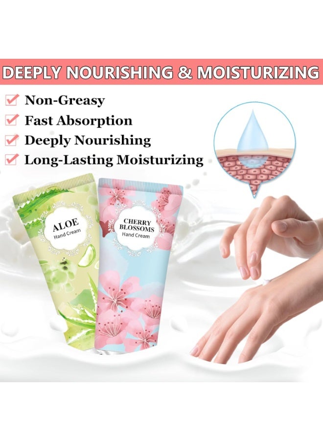 Ankooy10 Pack Hand Cream Gifts Set, Stocking Stuffers for Teen Girls,Adults, Christmas Gifts for Women,Gifts for Teachers,Natural Plant Fragrance Scented Hand Lotion Travel Size Mini Lotion With Shea Butter - Image 3
