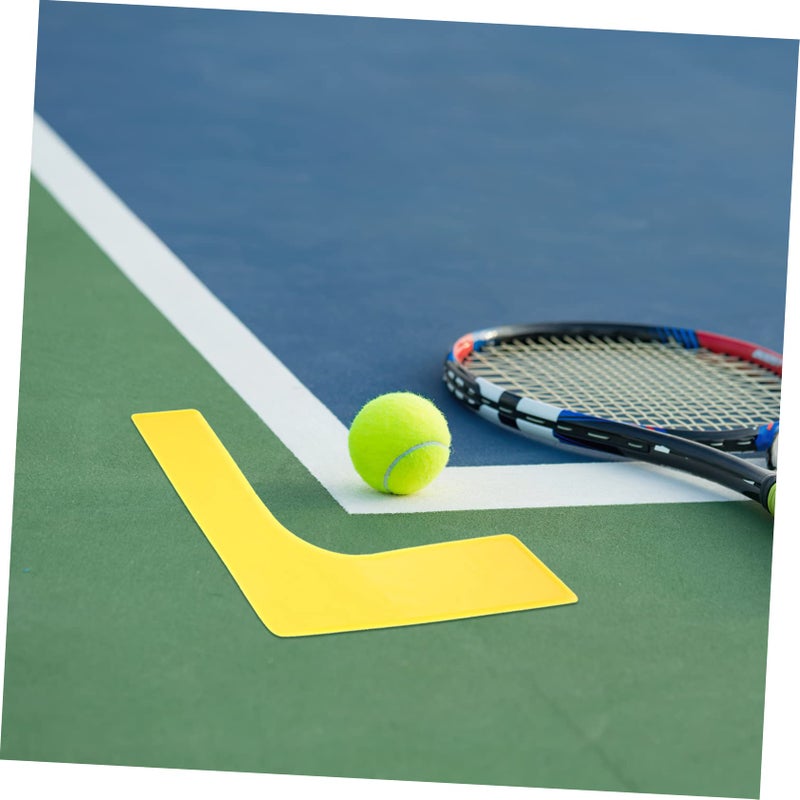 Agility Training Markers Set 10 Pcs PVC Floor Spot Markers for Football Tennis Courts - Image 3
