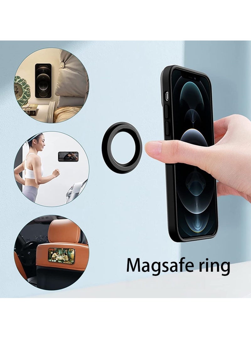 Amazing Strong Magnetic Ring Holder - Ideal for iPhone Magsafe Cases! Wall & Car Phone Stand, Holds Firmly(2PCS)  - Image 1